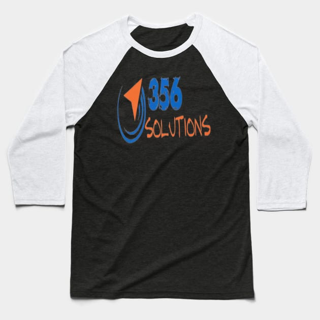 356 Solutions Baseball T-Shirt by 870 Cornhole Nation